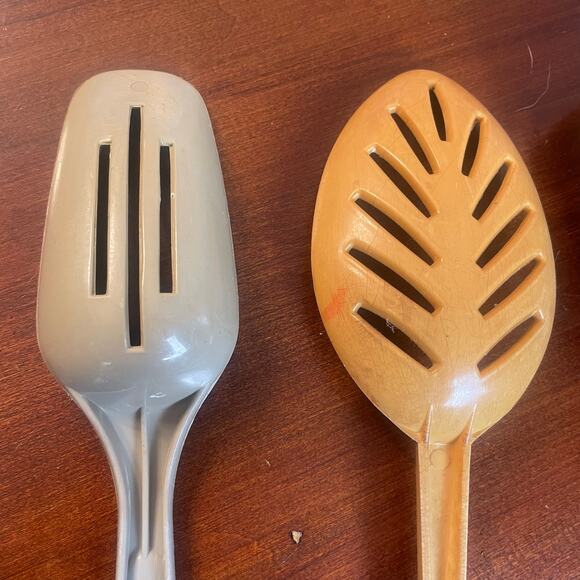 Vintage Nylon Serving Utensils Slotted Spoons King Craft Ensar Corp. Lot Bundle - Picture 5 of 14